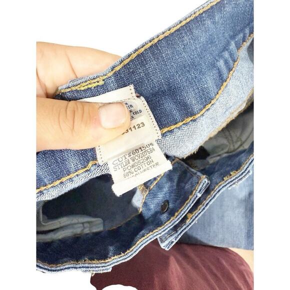 Vintage Y2K Becca Twist Seam Womens Bootcut Jeans Low Mid Rise Size 32 - Picture 8 of 12